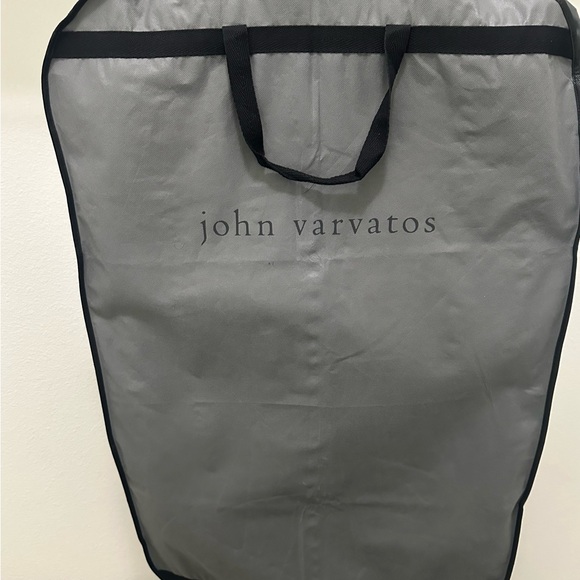 John Varvatos Men’s Leather Jacket – Distressed Gray – Size 58 (Fits XL) - Picture 5 of 5